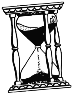 Crédito: https://pt.wikipedia.org/wiki/Ficheiro:Hourglass_drawing.svg